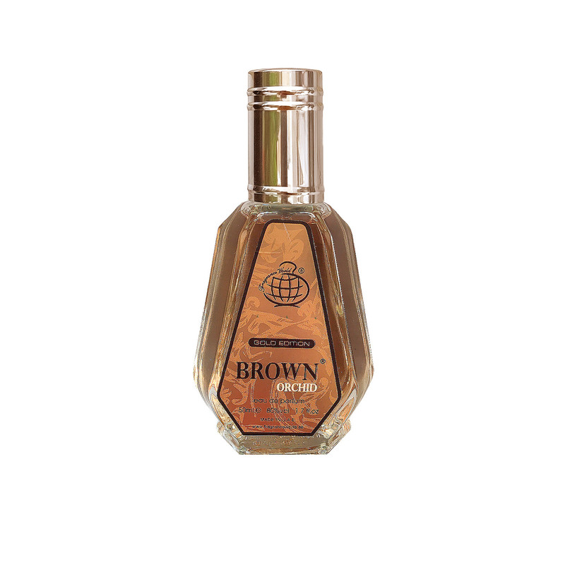 ادو پرفیوم مردانه فراگرنس ورد مدل Brown Orchid Gold Edition حجم 50 میلی لیتر