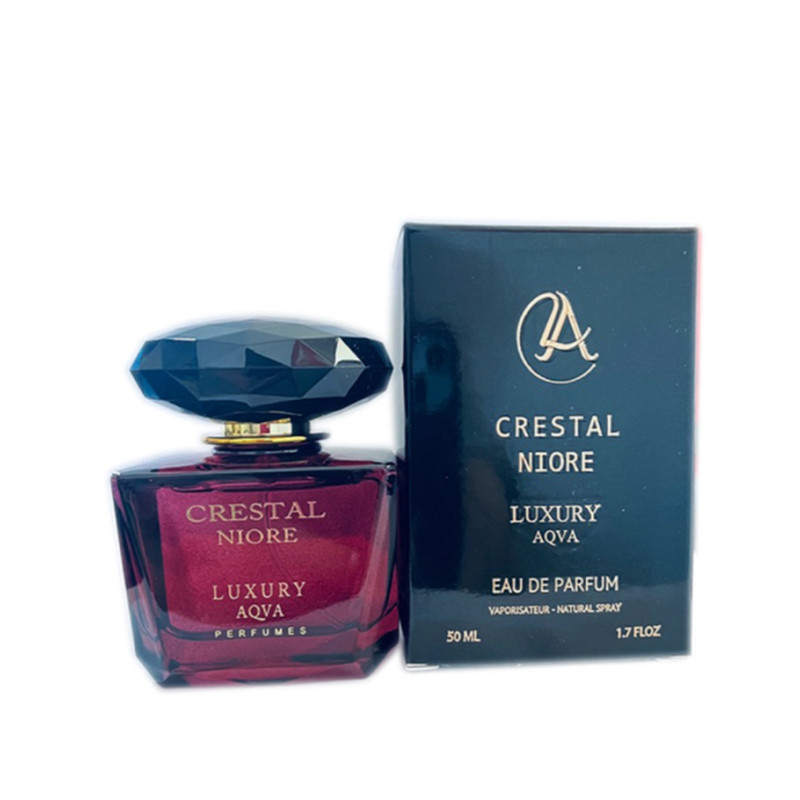 ادوپرفیوم زنانه لاکچری آکوا مدل Crestal niore با رایحه گرم حجم 60 میلیلیتر