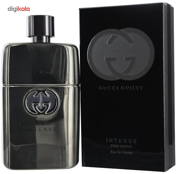 ادو تویلت مردانه گوچی مدل Guilty Intense حجم 90 میلی لیتر