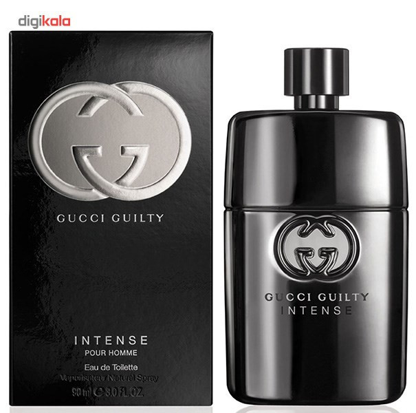 ادو تویلت مردانه گوچی مدل Guilty Intense حجم 90 میلی لیتر