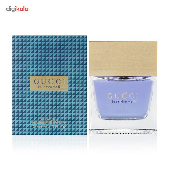 ادو تویلت مردانه گوچی مدل Gucci Pour Homme II حجم 100 میلی لیتر