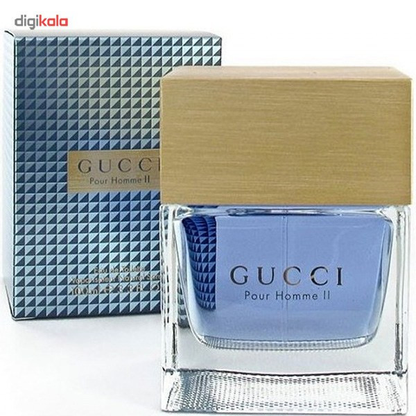 ادو تویلت مردانه گوچی مدل Gucci Pour Homme II حجم 100 میلی لیتر