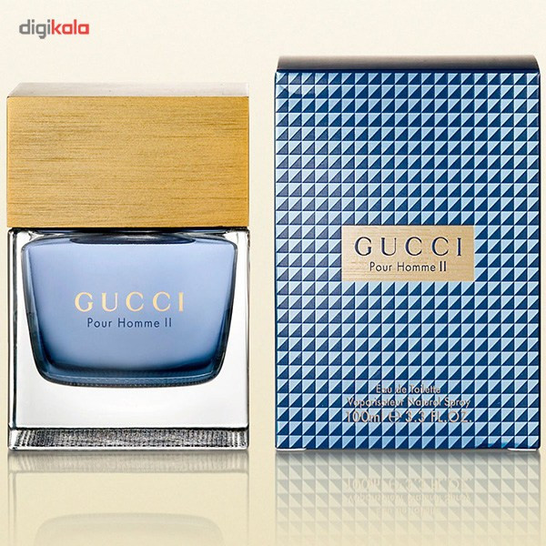 ادو تویلت مردانه گوچی مدل Gucci Pour Homme II حجم 100 میلی لیتر