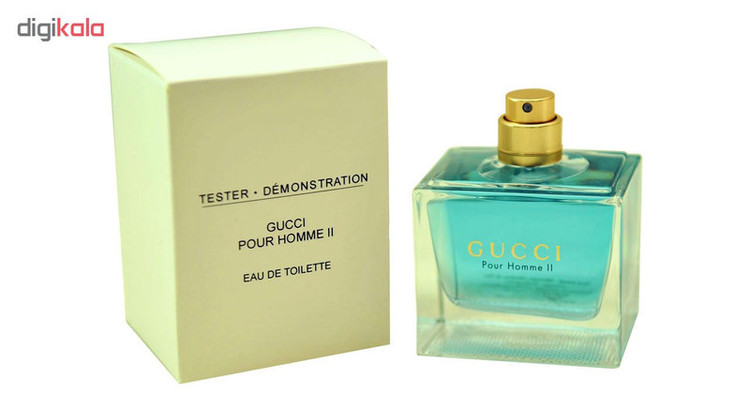 تستر ادو تویلت مردانه گوچی مدل Gucci Pour Homme II حجم 100 میلیلیتر