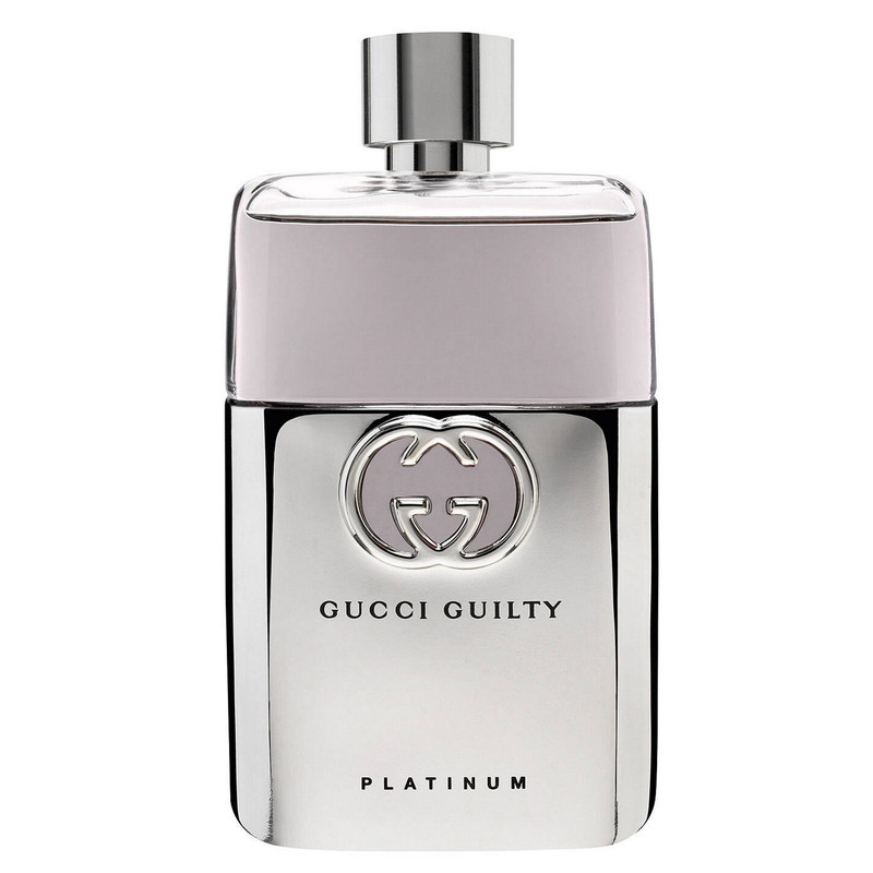 ادو تویلت مردانه گوچی مدل Guilty Pour Homme Platinum Edition حجم 90 میلی لیتر