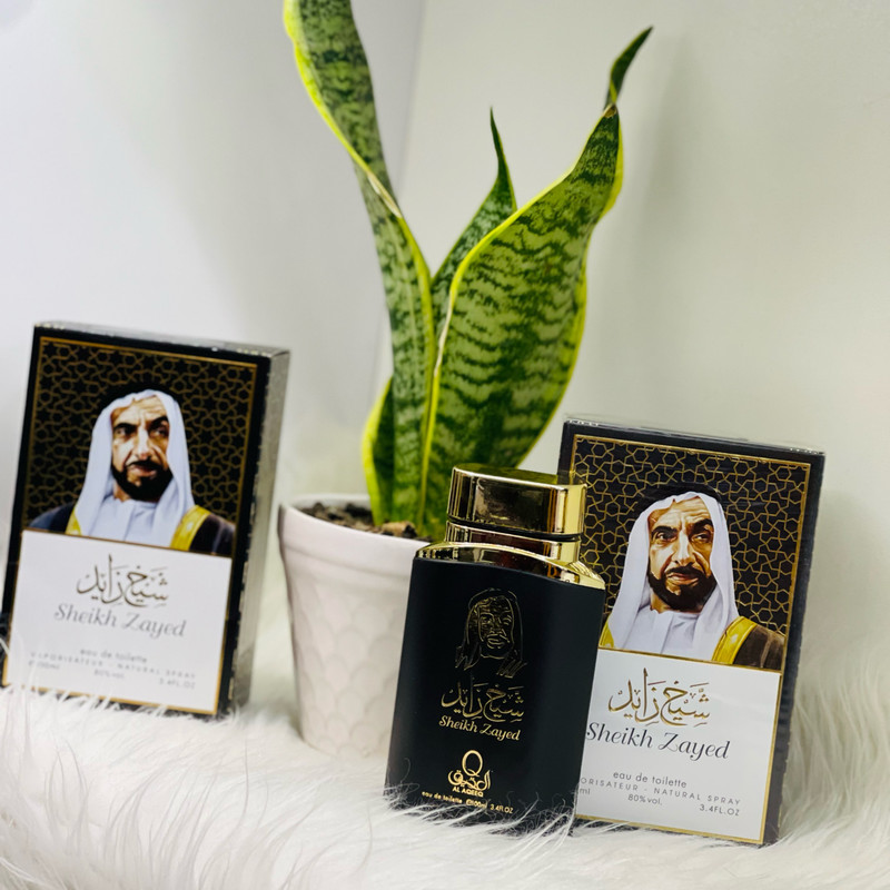 ادو تویلت مردانه شیخ مدل Zayed حجم 100 میلی لیتر
