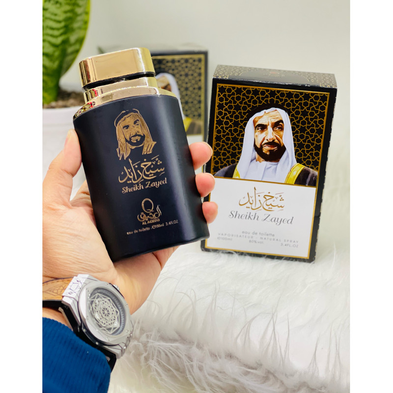 ادو تویلت مردانه شیخ مدل Zayed حجم 100 میلی لیتر