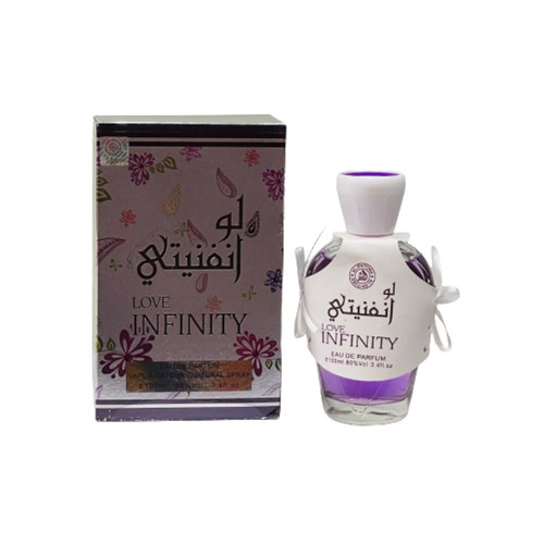 ادو پرفیوم زنانه شیخ مدل LOVE INFINITY حجم 100 میلی لیتر