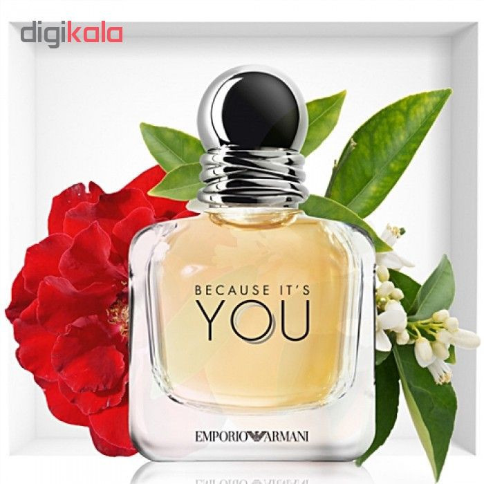 تستر ادو پرفیوم زنانه امپریو آرمانی مدل Because Its You حجم 100 میلی لیتر