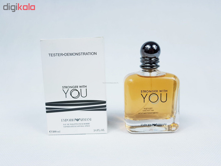 تستر ادو تویلت مردانه امپریو آرمانی مدل Stronger With You حجم 100 میلی لیتر