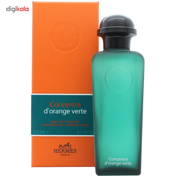ادو تویلت هرمس مدل Concentre d`Orange Verte حجم 100 میلی لیتر