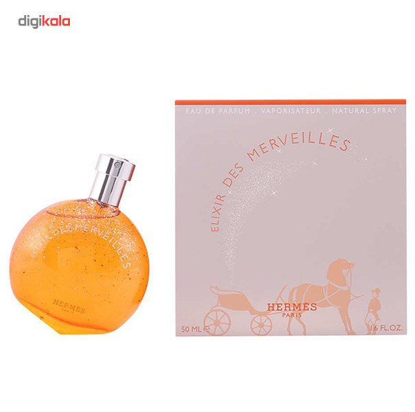 ادو پرفیوم زنانه هرمس L هرمس Elixir Des Merveilles حجم 50ml