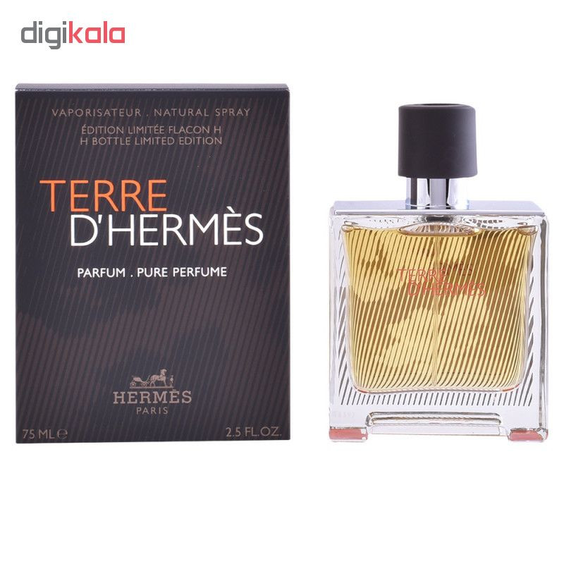ادو پرفیوم مردانه هرمس مدل Terre d'Hermes Flacon 2018 حجم ۷۵ میلی لیتر