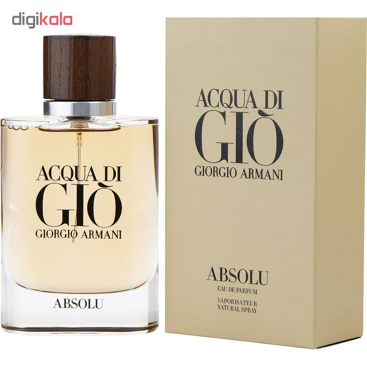 ادو پرفیوم مردانه جورجیو آرمانی مدل Acqua Di Gio Absolu حجم 125 میلی لیتر