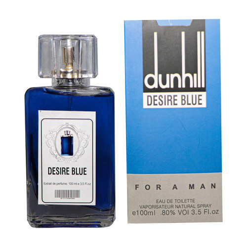 ادوتویلت مردانه دانهیل مدل Desire Blue حجم 100 میلی لیتر