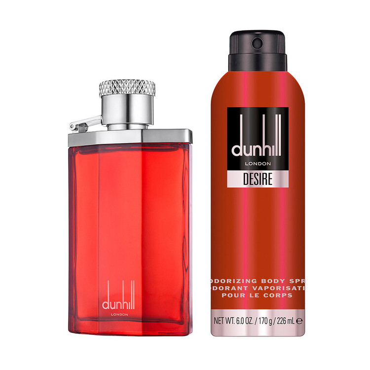 ست ادوتویلت مردانه دانهیل مدل RED DESIRE حجم 100 میلی لیتر