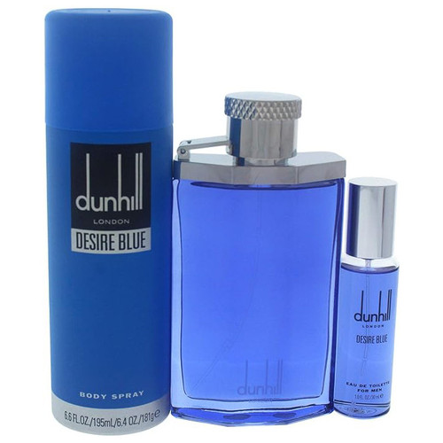 ست ادوتویلت مردانه دانهیل مدل DESIRE BLUE حجم 100 میلی لیتر