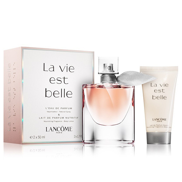 ست ادو پرفیوم زنانه لانکوم مدل La Vie Est Belle حجم 50 میلی لیتر
