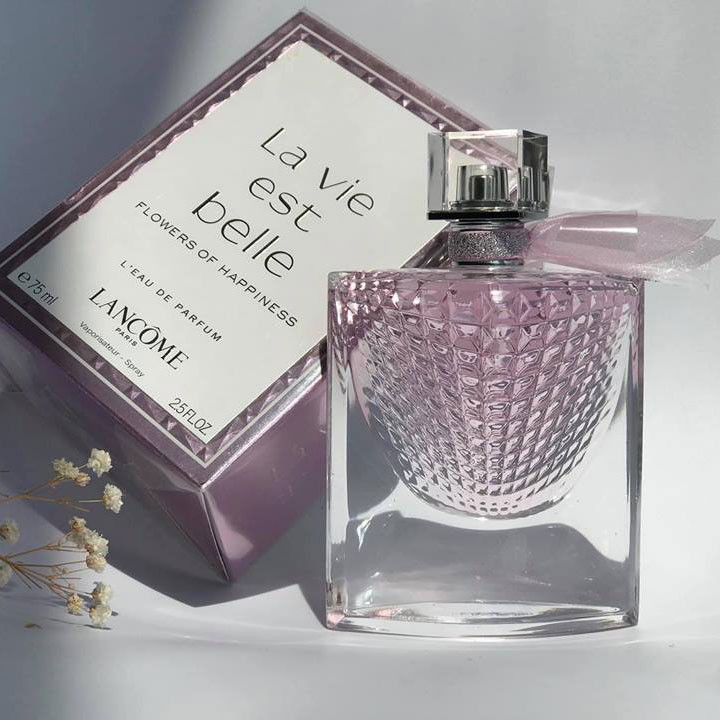 ادو پرفیوم زنانه لانکوم مدل La vie est Belle Flowers of Happiness حجم 75 میلی لیتر