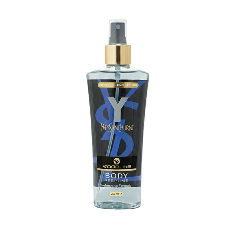 بادی اسپلش مردانه وودلایک مدل YSL حجم 250 میلیلیتر