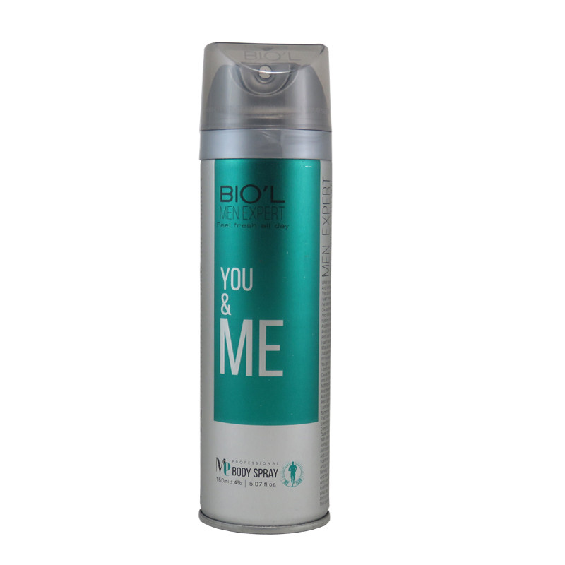 اسپری بدن مردانه بیول مدل YOU & ME حجم 150 میلی لیتر