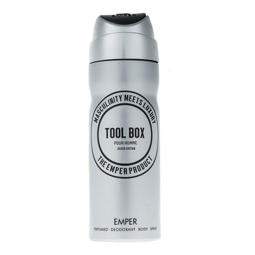 اسپری مردانه امپر مدل Tool Box Silver حجم 200 میلی لیتر