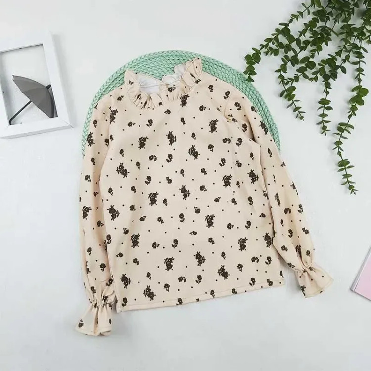 ست بلوز و سارافون دخترانه مخمل کبریتی طرح خرسی