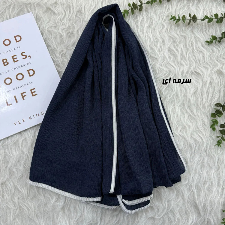 شال نخی دور گان قواره 190 در 65 سانتیمتر بدون پرزدهی و سُر خوردن
