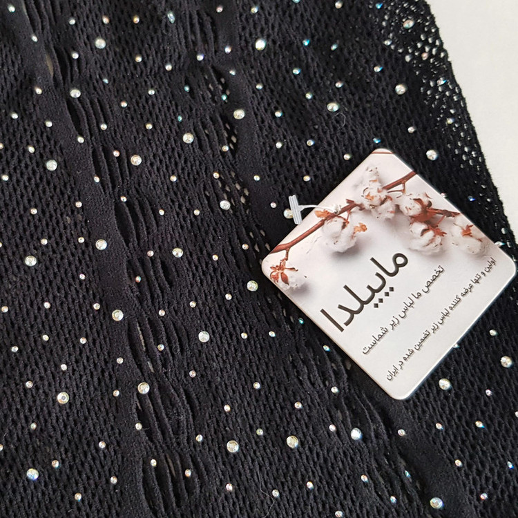 لباس خواب زنانه ماییلدا مدل نگین دار فانتزی کد 4860-7155