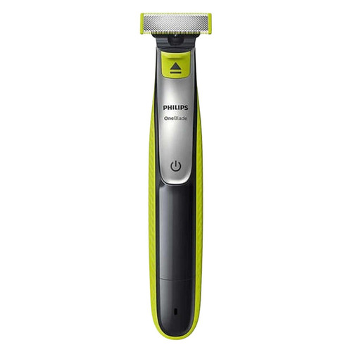 ماشین اصلاح موی صورت و بدن شارژی فیلیپس مدل QP2834/60 با فناوری OneBlade، ضد آب، تیغه استیل ضد زنگ، خط زن و حجم زن، همراه با 2 تیغه یدک، شارژ 240 دقیقه و زمان استفاده 60 دقیقه