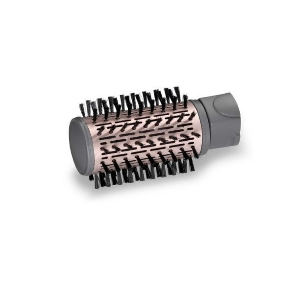 سشوار برسدار چرخشی 1000 وات بابیلیس مدل AS960SDE، موتور AC، وزن 300 گرم، دارای سری متمرکزکننده پهن، سری شانهدار، سری برسدار گرد باریک، سری برسدار گرد پهن با ویژگی صافکنندگی، حجمدهندگی، با قابلیت تنظیم دما