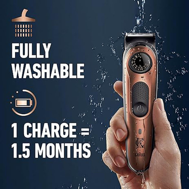 ماشین اصلاح موی صورت براون مدل king Gillette