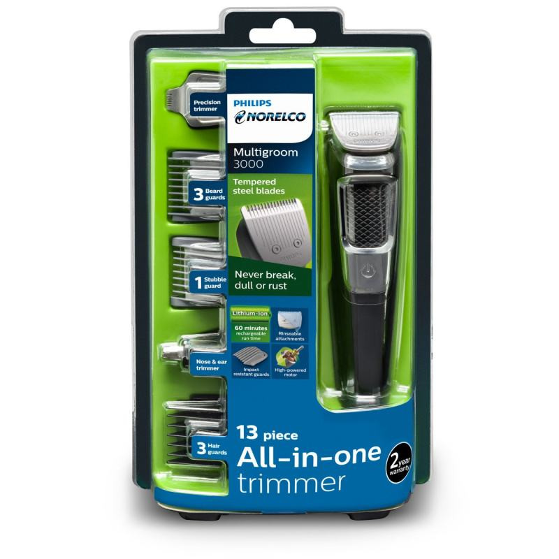 ست ماشین اصلاح موی صورت و بدن فیلیپس مدل MULTIGROOM