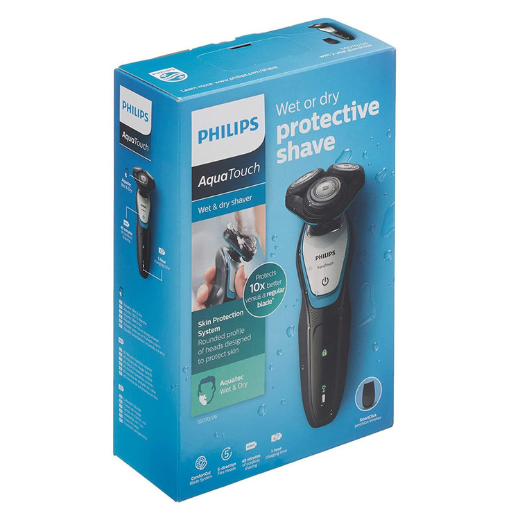 ماشین اصلاح موی صورت فیلیپس مدل AquaTouch 5070
