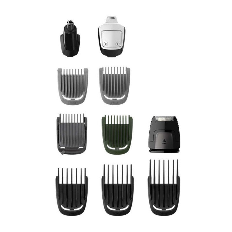 ست ماشین اصلاح موی صورت فیلیپس مدل MG5730 به همراه موزن بینی مدل NT3160