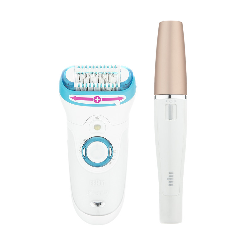 اپیلاتور و برس پاکسازی براون مدل Face Epil-Spa