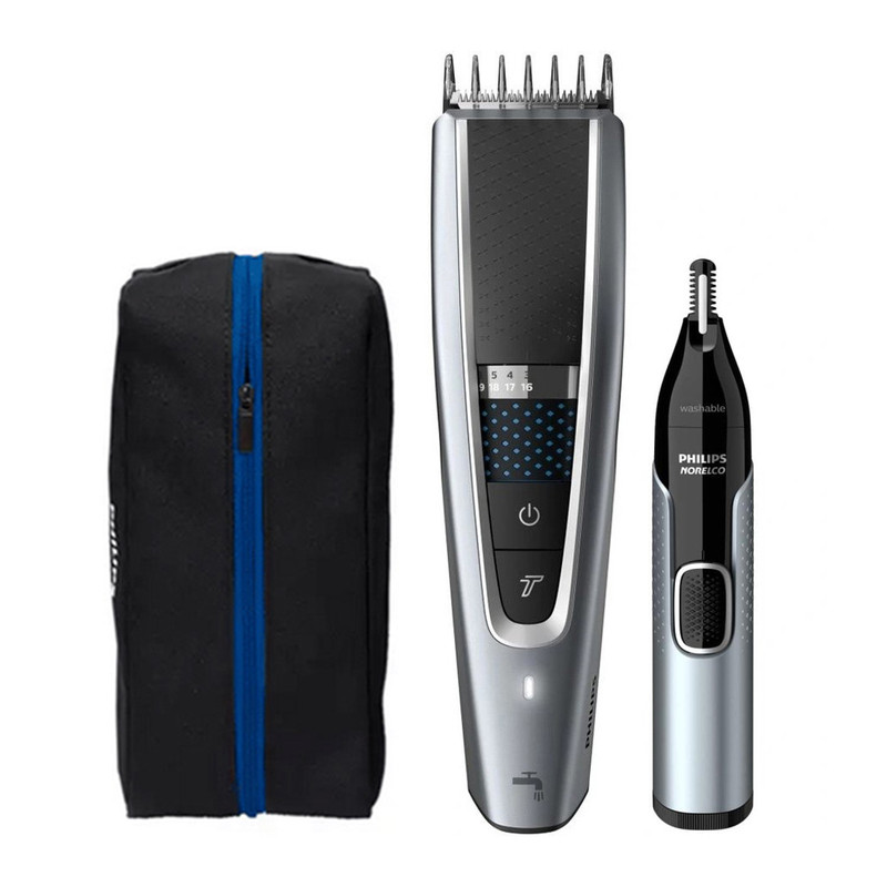 ست ماشین اصلاح موی سر و صورت و بدن فیلیپس مدل HC5630 TRAVELSET
