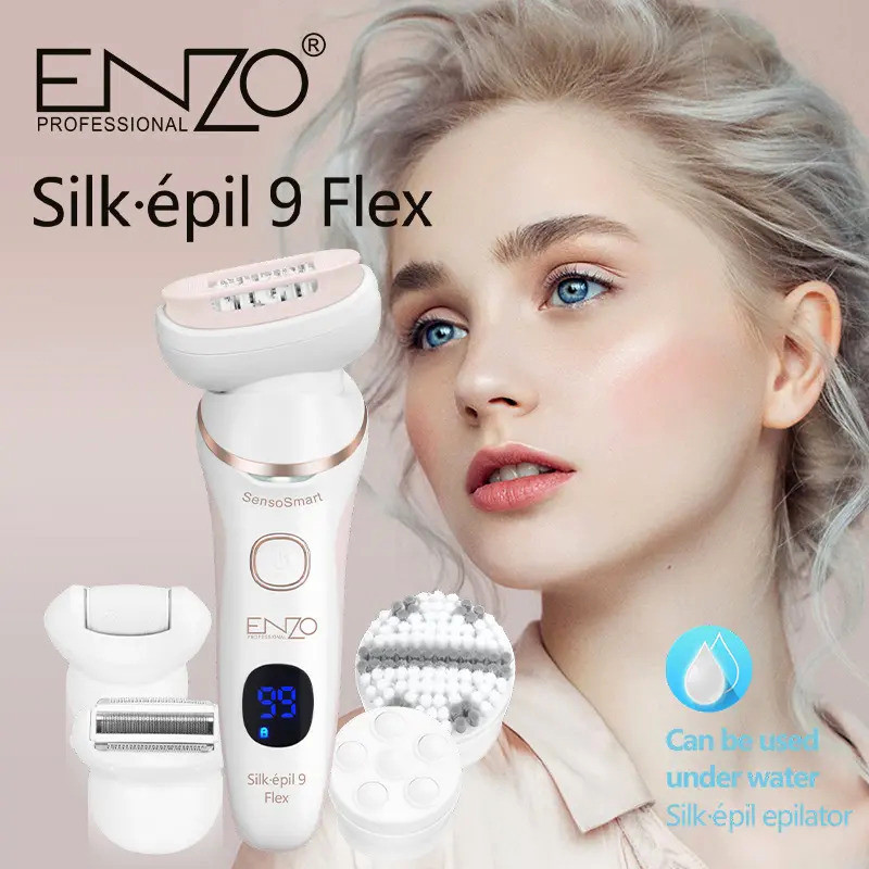ست اصلاح موی بدن بانوان انزو پروفیشینال مدل EN-0106