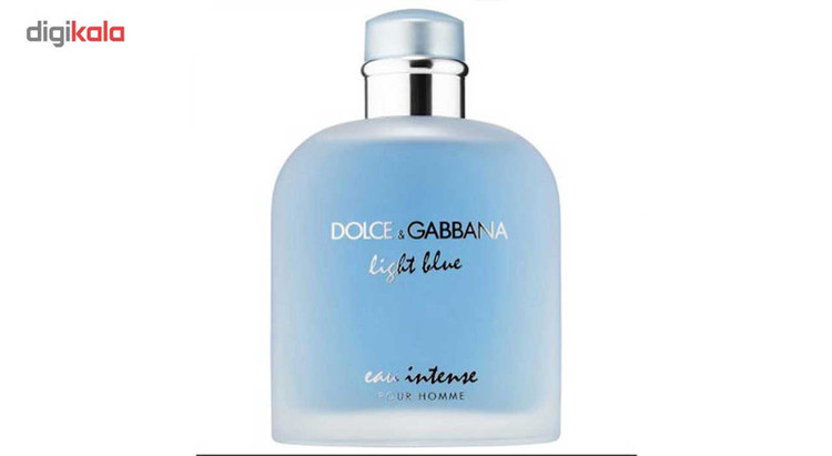 ادو پرفیوم مردانه دولچه گابانا مدل Light Blue Eau Intense Pour Homme حجم 100 میلی لیتر