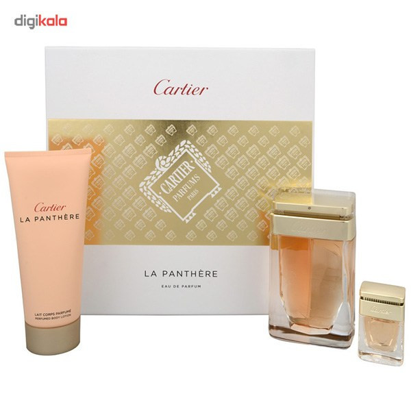 ست ادو پرفیوم زنانه کارتیر مدل La Panthere حجم 75 میلی لیتر