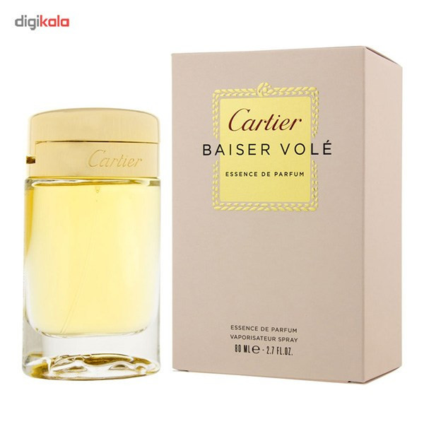 ادو پرفیوم زنانه کارتیه مدل Baiser Vole Essence de Parfum حجم 80 میلی لیتر