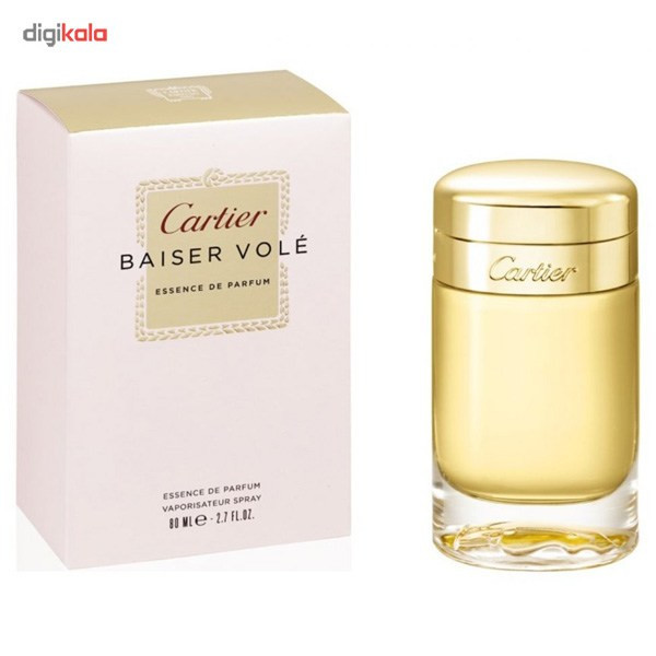 ادو پرفیوم زنانه کارتیه مدل Baiser Vole Essence de Parfum حجم 80 میلی لیتر