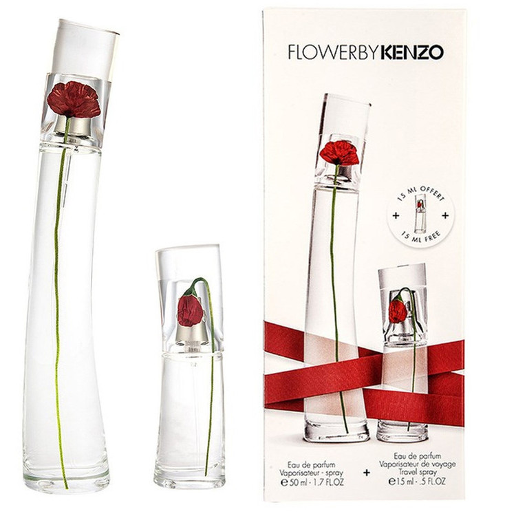 ست ادو پرفیوم زنانه کنزو مدل Flower by Kenzo حجم 50 میلی لیتر