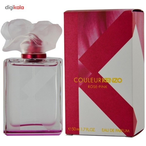 ادو پرفیوم زنانه کنزو مدل Couleur Kenzo Rose-Pink حجم 50 میلی لیتر