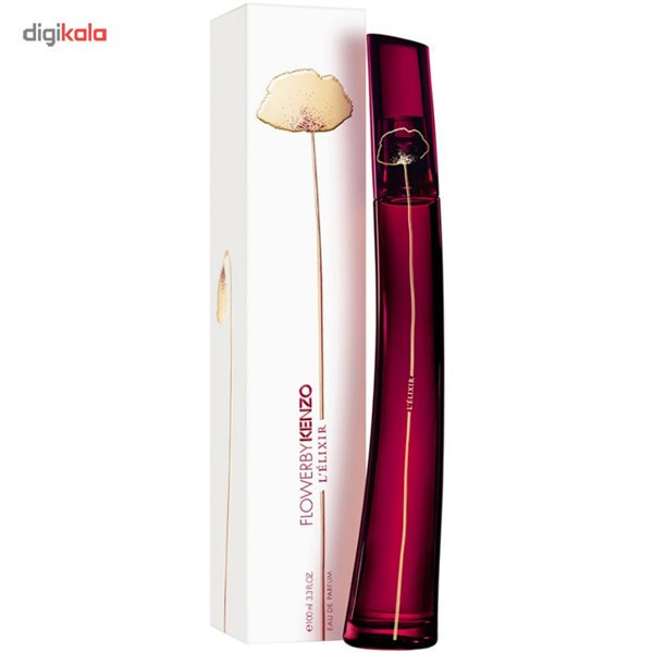 ادو پرفیوم زنانه کنزو مدل Flower by Kenzo L`Elixir حجم 100 میلی لیتر