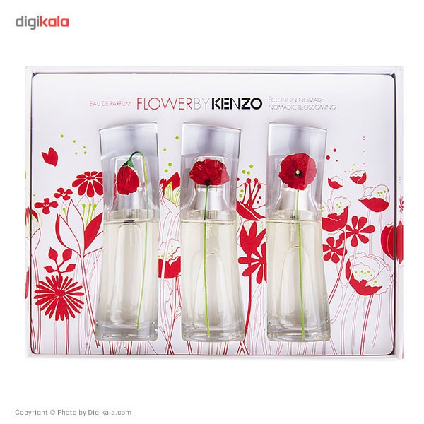 ست ادوپرفیوم زنانه کنزو مدل Flower By Kenzo حجم 15 میلی لیتر