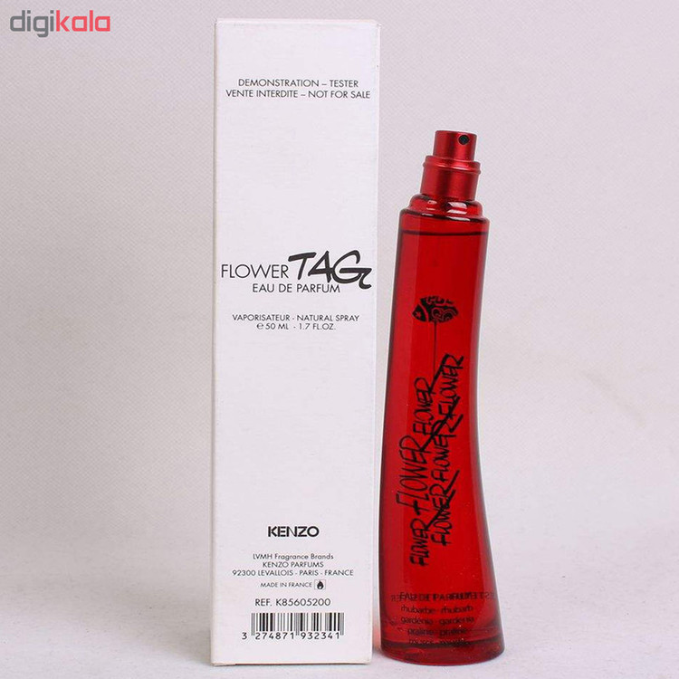 تستر ادو پرفیوم زنانه کنزو مدل Flower Tag حجم 50 میلی لیتر