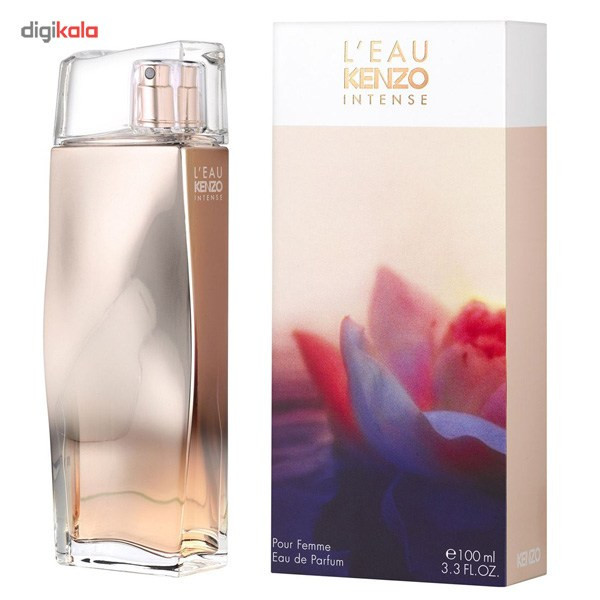ادو پرفیوم زنانه کنزو مدل L'Eau Kenzo Intense pour Femme حجم 100 میلی لیتر