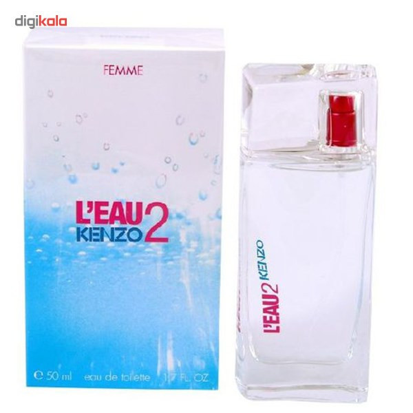 ادو تویلت زنانه کنزو Leau par Femme Leau 2 کنزو حجم 50ml