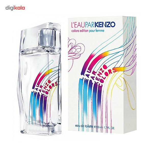 ادو تویلت زنانه کنزو Leau par Colors حجم 50ml